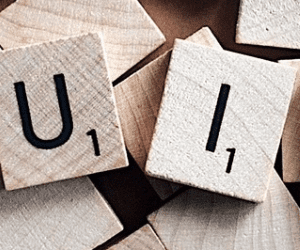 Scrabble tiles spelling equity.